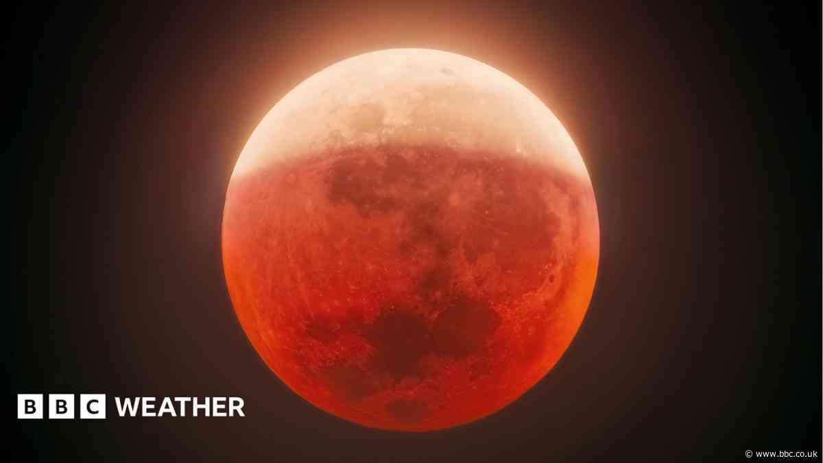 Moon set to turn red as rare partial lunar eclipse graces UK skies