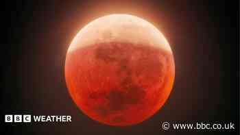 Moon set to turn red as rare partial lunar eclipse graces UK skies