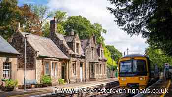 Train station home that sits on working railway line selling for £365,000