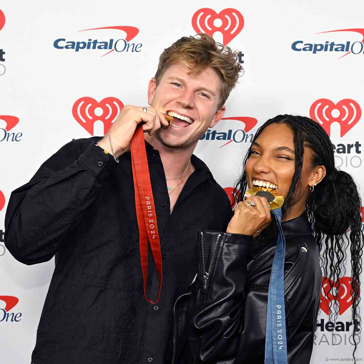 How Olympians Tara Davis-Woodhall, Hunter Woodhall Motivate Each Other