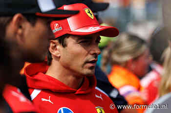 Charles Leclerc snapte niks van strategie Ferrari in Zandvoort: ‘Ik wilde langer doorrijden’