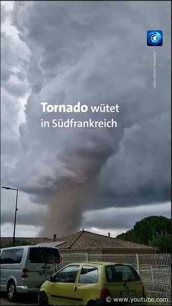 Tornado wütet in Südfrankreich #tornado #frankreich #nachrichten #tagesschau