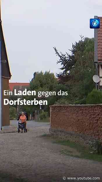 Ein Laden gegen das Dorfsterben #tagesschau #dorf #nachrichten