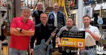 Aktion in Bamberg: Gibson-Gitarre bringt gutem Zweck über 2000 Euro
