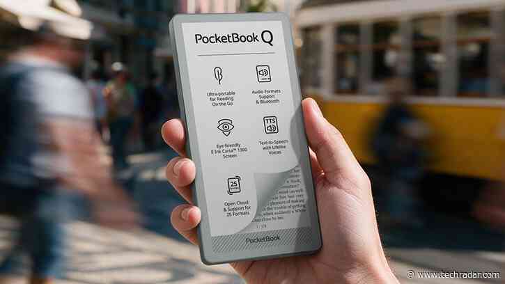 The PocketBook Q ereader is a phone-sized rival to the Boox Palma 2 Pro —but it doesn't run Android