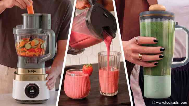 Time to throw out your bulky old kitchen appliances — the new Ninja CrushBOSS combines a blender, food processor, and smoothie maker in one tidy package