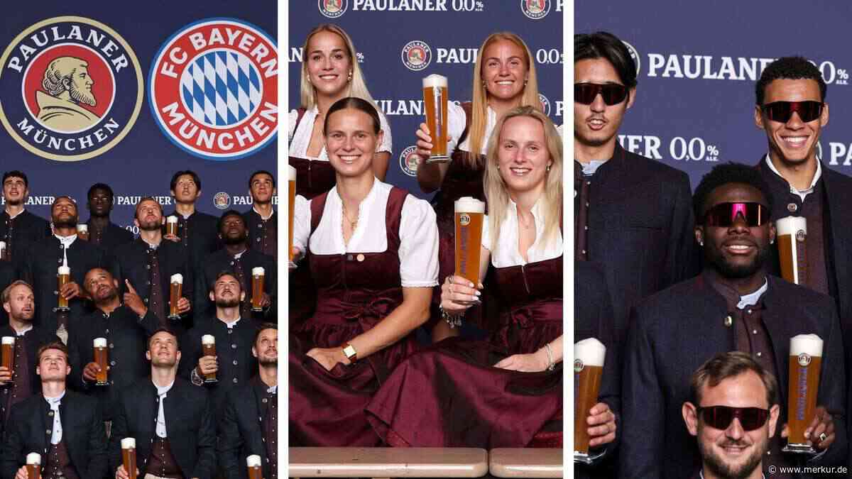 Bayern-Stars überraschen beim Lederhosen-Shooting mit ungewohntem Look