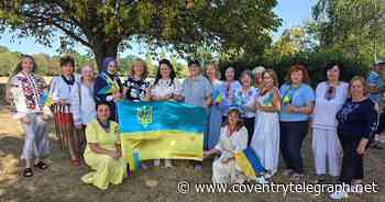 Coventry shows support for Ukraine on 35th anniversary of independence - in pictures