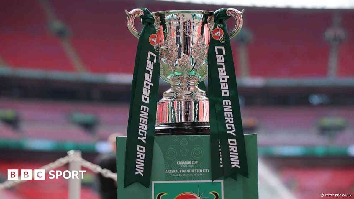 When is the EFL Cup third-round draw?