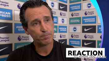 Aston Villa 'must accept everything' - Emery after Brighton thrashing