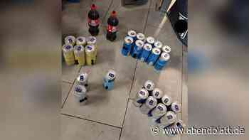 Mann stiehlt 28 Red-Bull-Dosen, wird erwischt und versucht es gleich noch mal