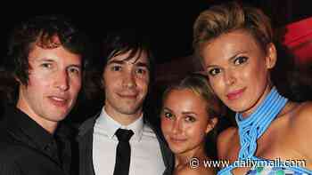 The photos that sparked wild internet rumours: James Blunt mingles with Hayden Panettiere on a yacht in 2009 after he broke his silence on claims he was the 'British singer' who the late actress was put into bed with aged 18