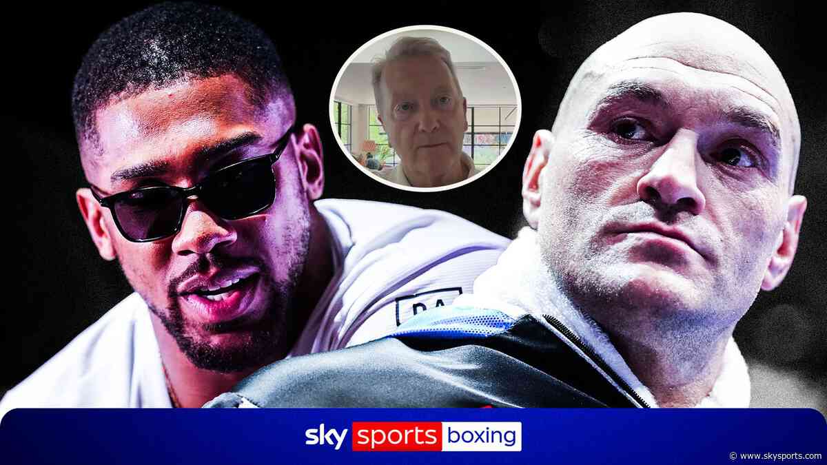'I genuinely think it will happen' | Warren confident of Fury vs AJ in early November