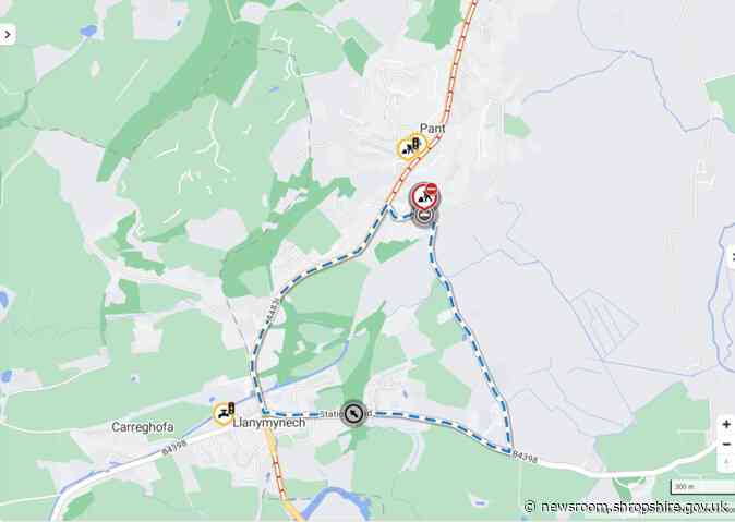 Rhiew Revel Bridge near Pant to close for repairs
