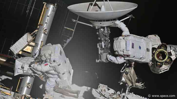 Astronauts make history repairing the ISS | Space photo of the day for Aug. 25, 2026