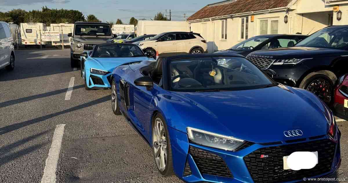 Super cars seized after 'dangerous driving' along M4 and M5