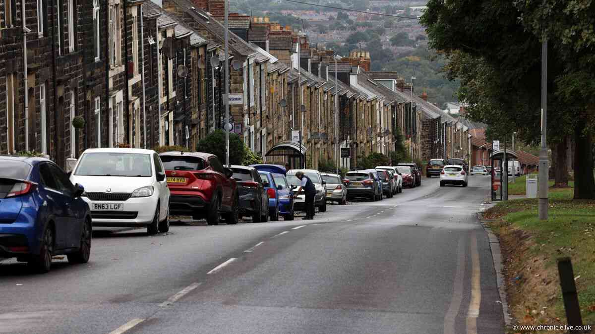 One taken to hospital after crash involving motorbike and Audi in Gateshead