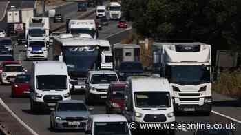 RAC gives exact times of expected M4 delays over bank holiday weekend