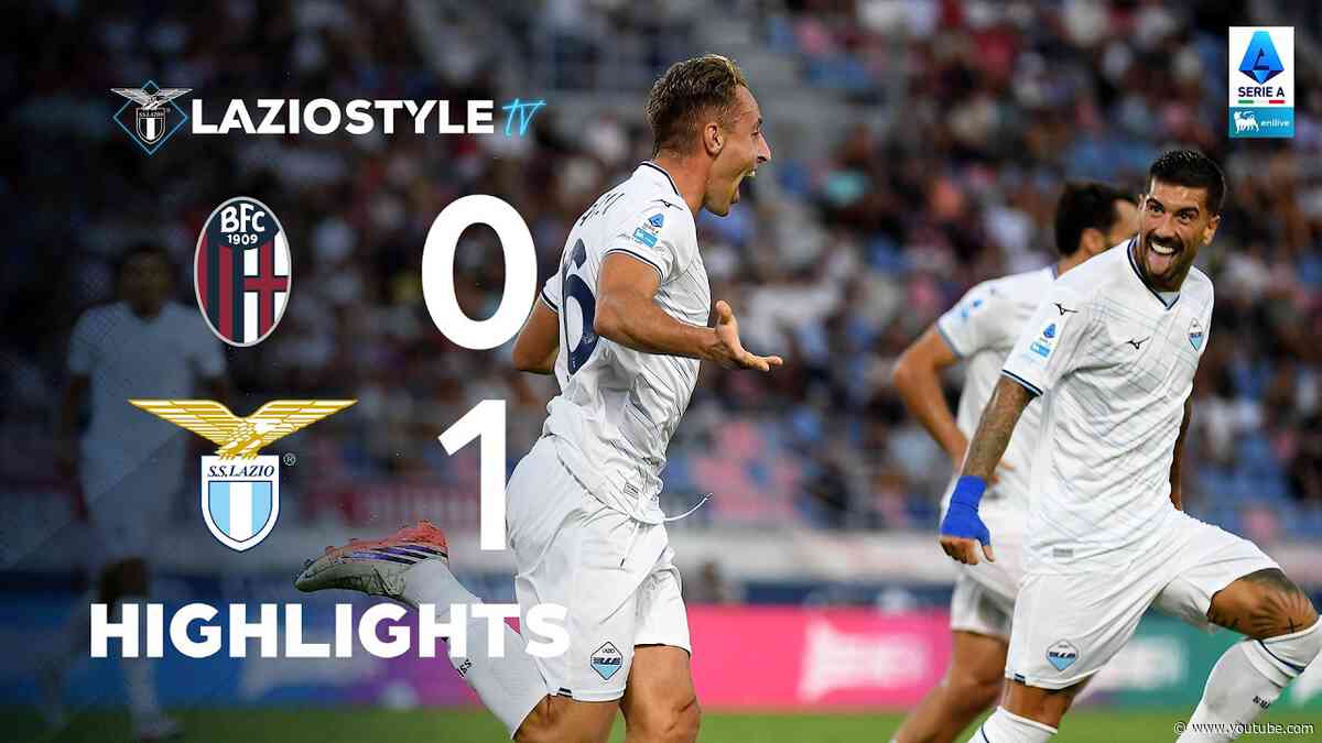 📽️ HIGHLIGHTS | SERIE A ENILIVE, BOLOGNA-LAZIO 0-1