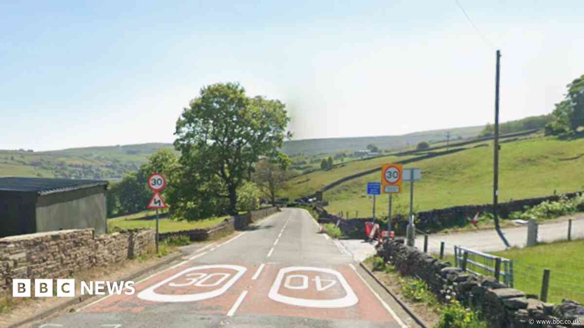 Biker seriously injured in wall crash
