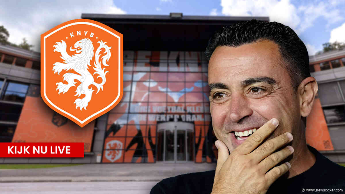 KIJK LIVE: Eerste persconferentie Xavi als bondscoach van Oranje