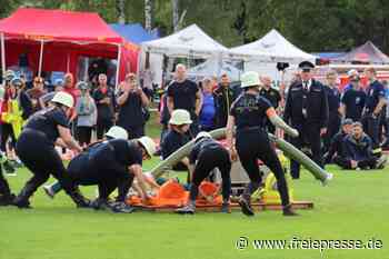 Feuerwehrfrauen aus Zethau und Großhartmannsdorf: Sachsens Nummer eins beim Löschangriff
