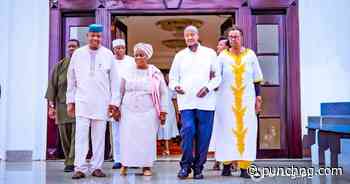 Ugandan president hosts RCCG General Overseer Pastor Adeboye, wife