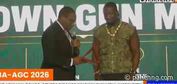 NBA presents award to VeryDarkMan at annual conference
