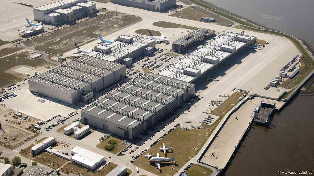 Schwerer Unfall bei Airbus in 23 Metern Höhe: Arbeiter (46) hat Glück im Unglück