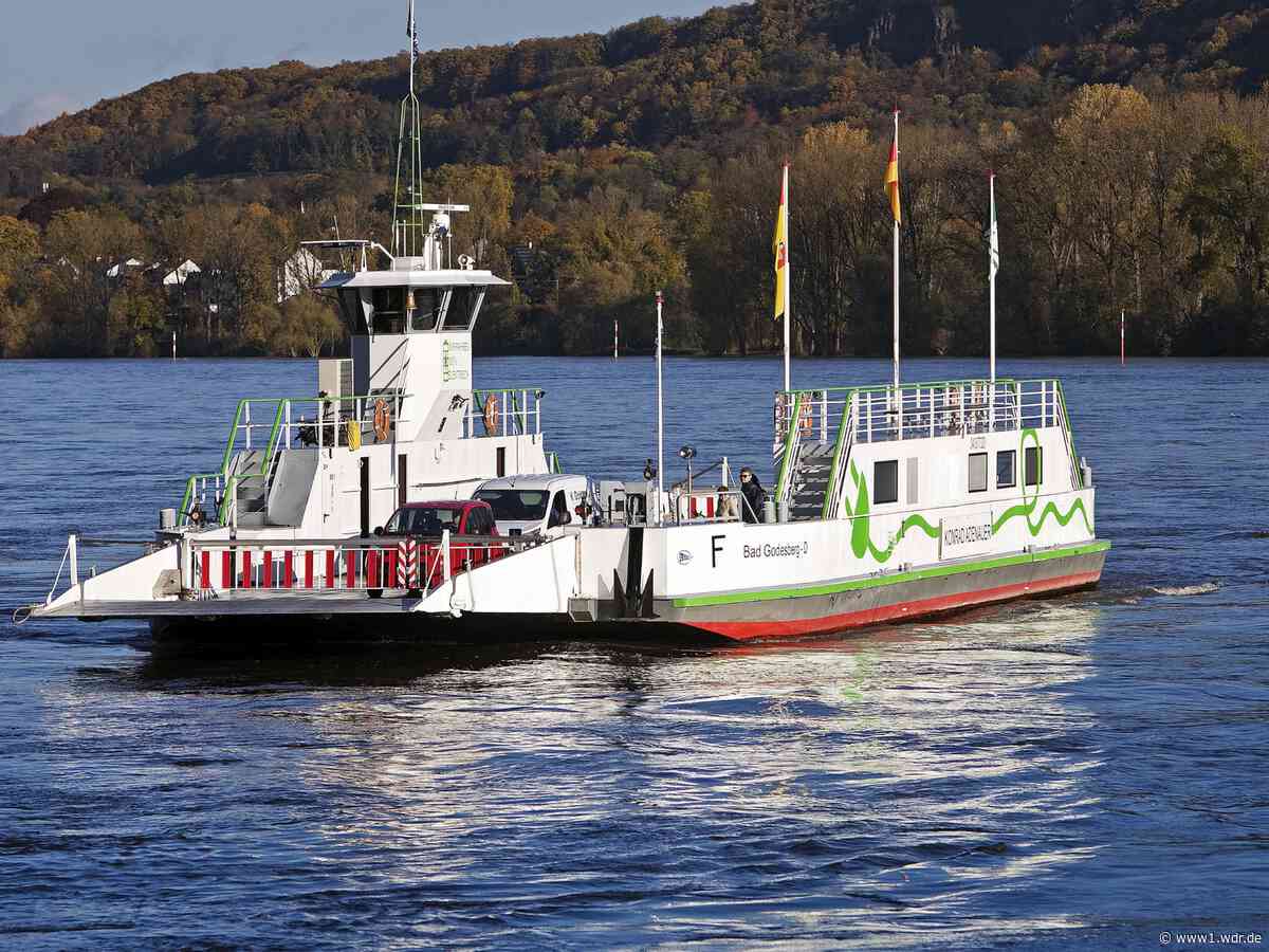 Kajakfahrer kentert im Rhein: Fähre rettet ihn