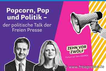 Michael Kretschmer und Susanne Schaper im „Zehn vor Zwölf“-Talk auf dem Kosmos