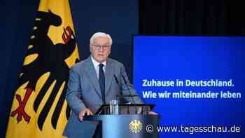 Rede über Zuwanderung - Steinmeier fordert Absage an völkische Ideologie