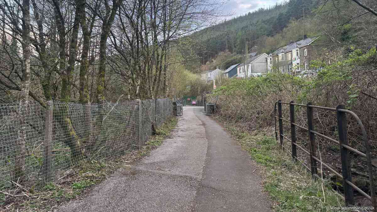 Calls to re-open popular cycle and walking path that connects two Welsh villages