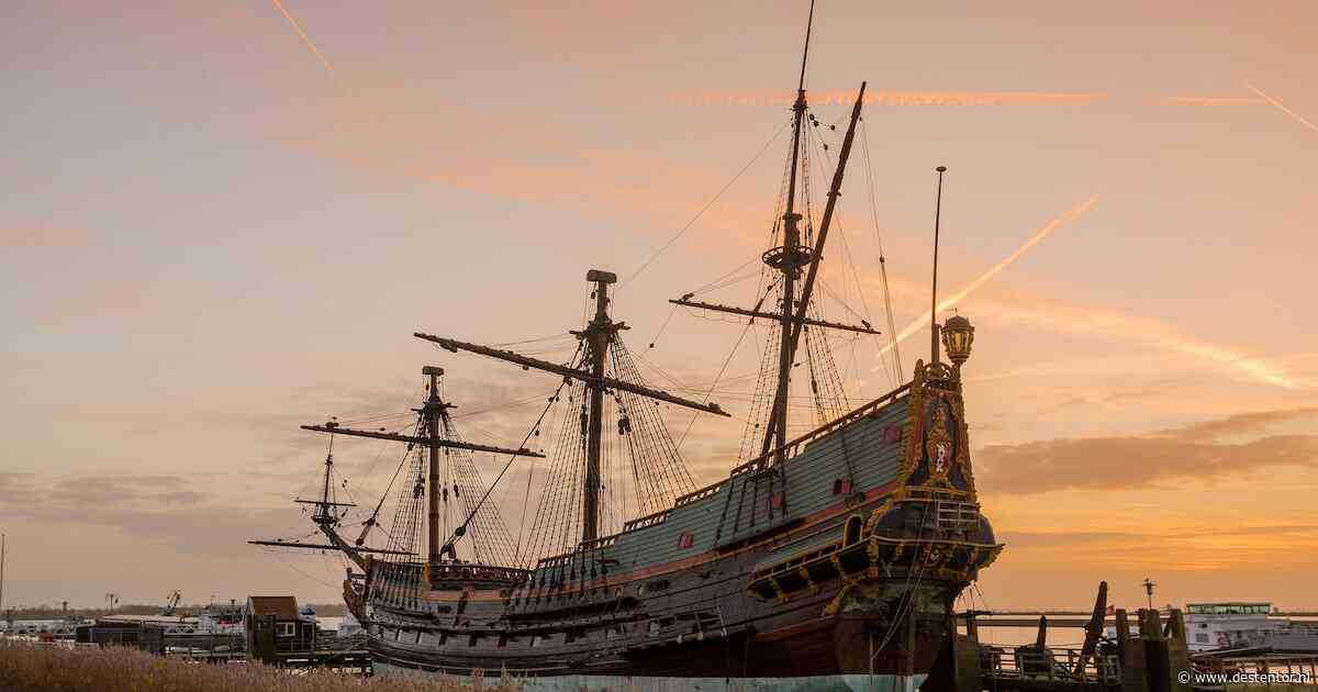 De Batavia verlaat het water: iconisch VOC-schip wordt aan land gebracht in Lelystad