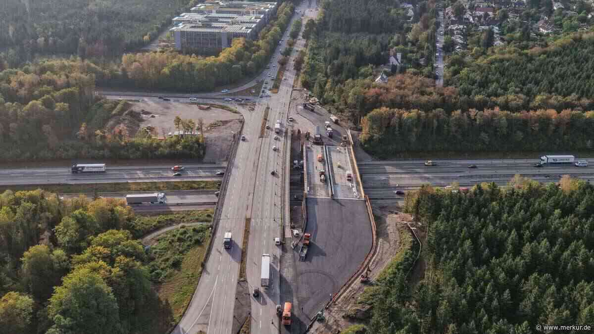 A99 bei Haar wird für drei Tage voll gesperrt