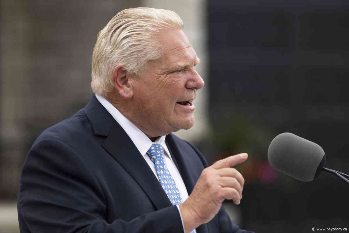 Ontario Premier Doug Ford tones down rhetoric in war of words with Donald Trump