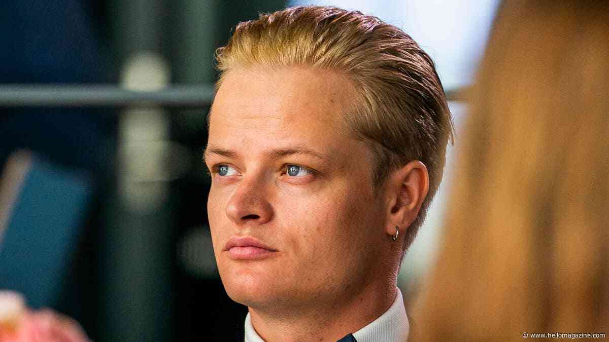 Disgraced stepson of Norway's future King makes surprise appearance in anniversary photos after rape sentence