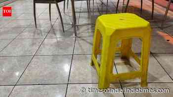 Hole In Plastic Stools Explained: Design helps stacking, lifting, drainage; shows smart engineering