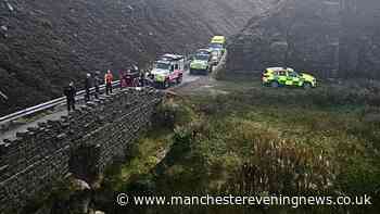 Biker rescued after 50ft fall near Dovestone Reservoir