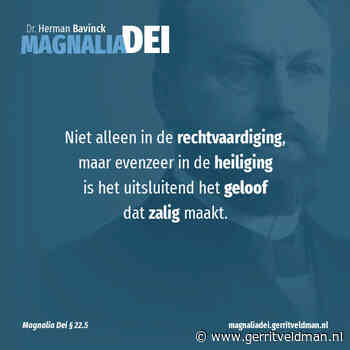 22.5 – We worden geheiligd door het geloof