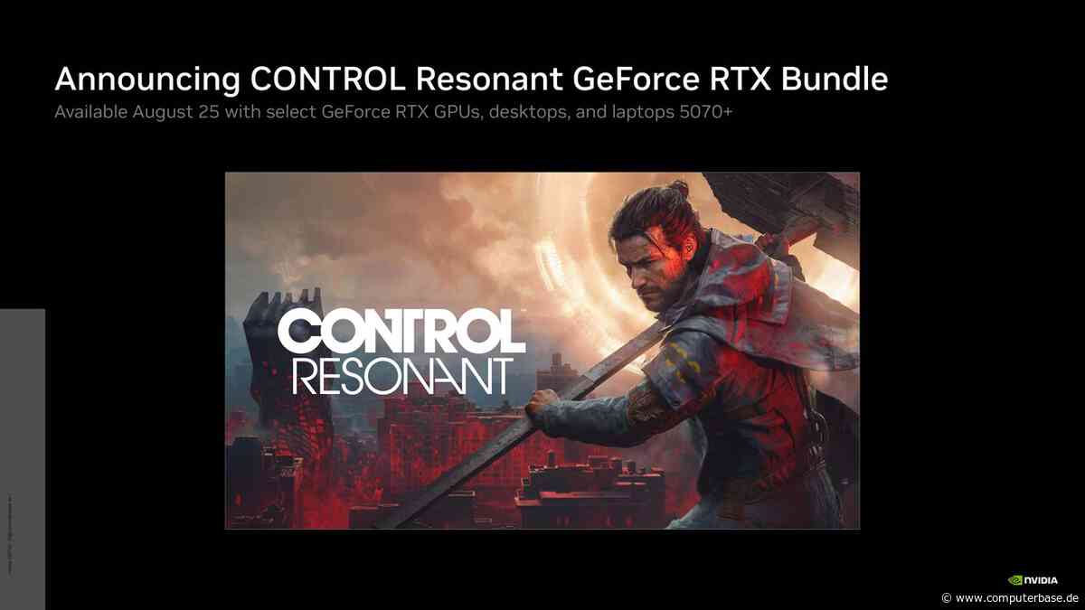 Neues GeForce Bundle: Control Resonant gratis zu bestimmten GeForce RTX