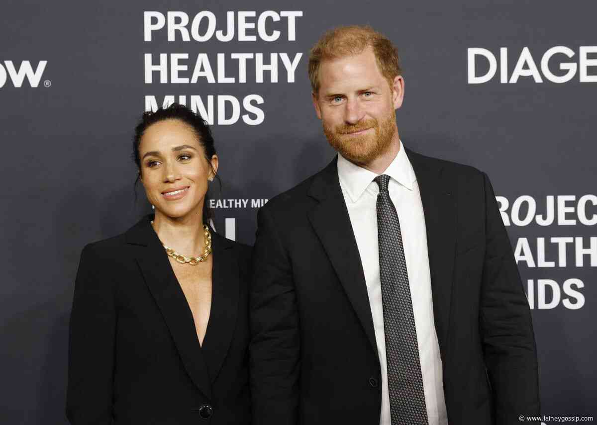 Harry and Meghan on the cover