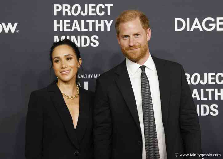 Harry and Meghan on the cover