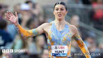 Hunt second in Diamond League 200m as White wins