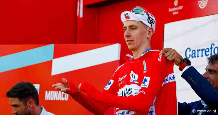 Klassementen Vuelta a España 2026 | Tadej Pogacar stevig in rode trui na vier etappes: dit zijn de verschillen