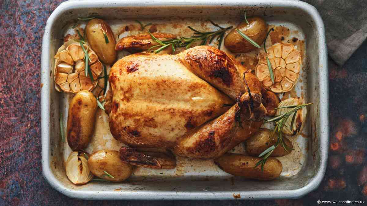 Chicken is extra moist and potatoes crunchier when cooked with simple 40p ingredient