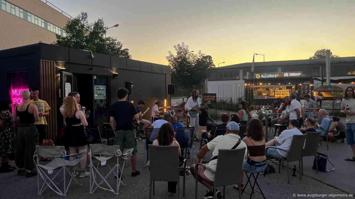 Hotspot für spontane Musik: Am Music Pods trifft sich die Szene