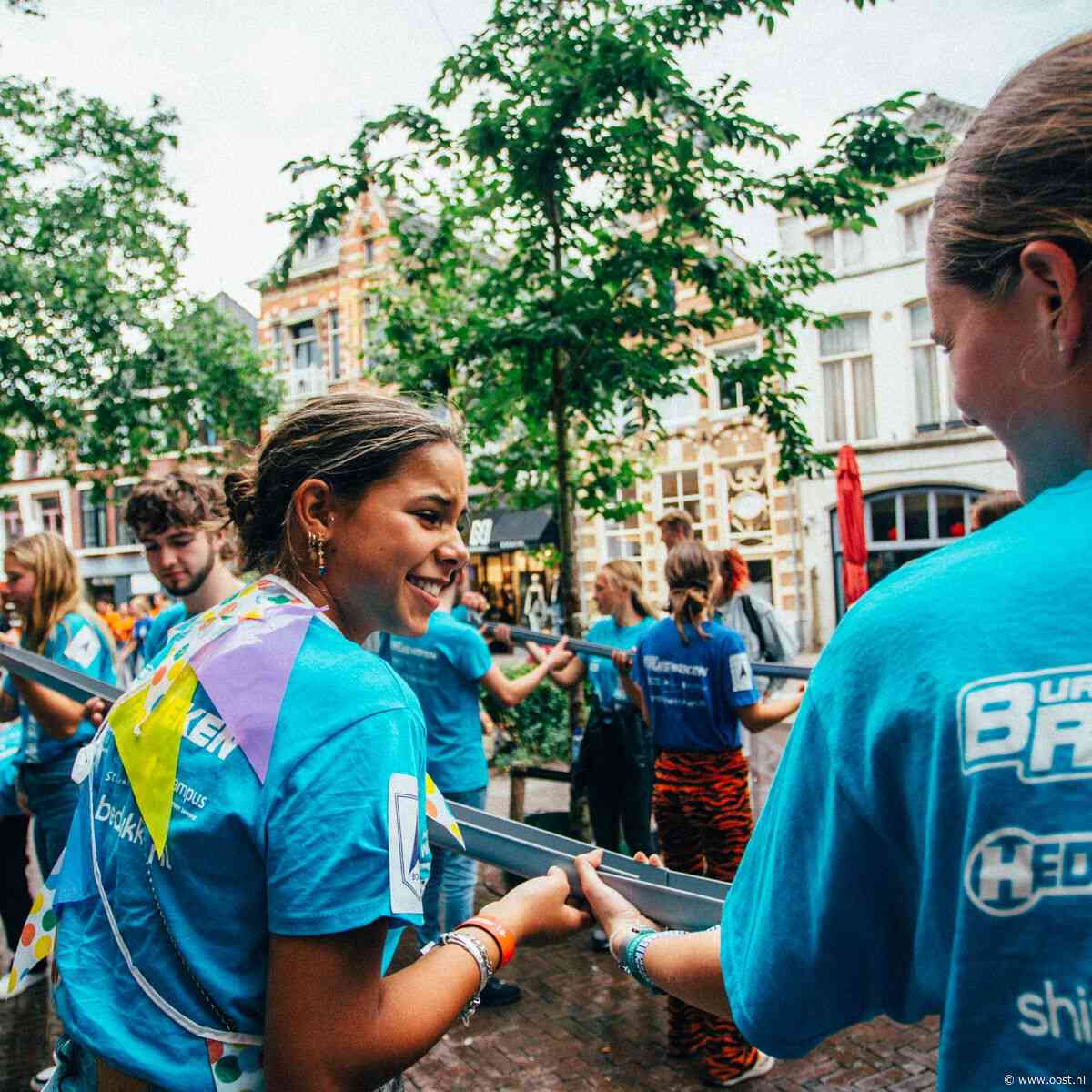 Studenten maken kennis met Zwolle tijdens introductie: 'Thuis laten voelen in stad'