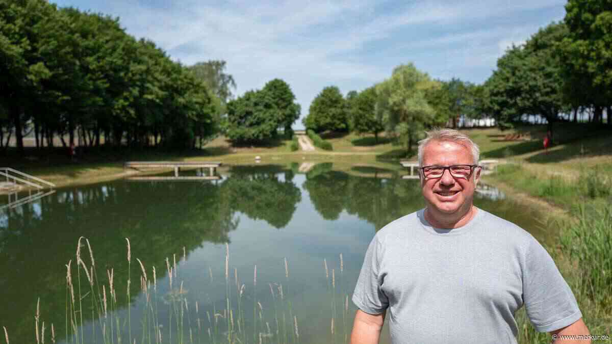 Kontrollfahrten, Kescher und Kommunikation: So packt Steinhörings Bürgermeister seine ersten 100 Tage an