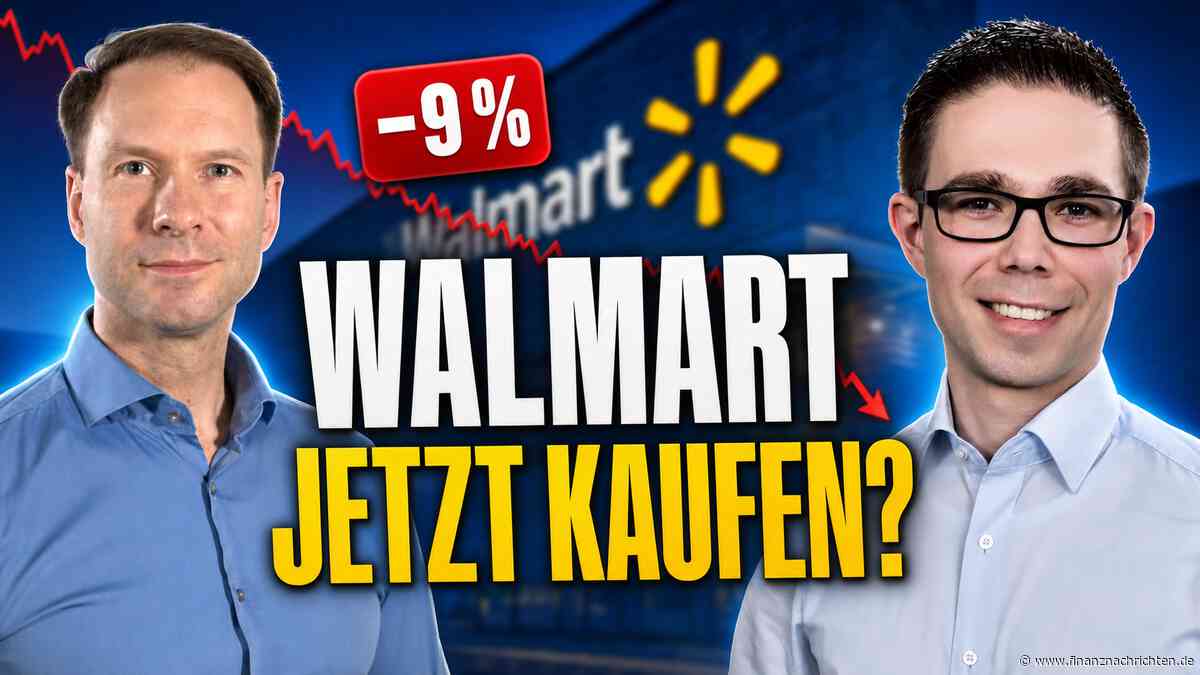 Walmart nach dem Kurssturz: Ist die Aktie jetzt ein Kauf?